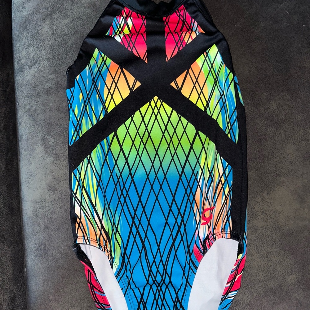 Colorful Kids gymnastics Leotard